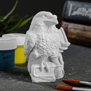 Статуэтка  под раскраску "Ворон с книгами" 1057