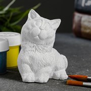 Статуэтка  под раскраску "Котик сидит" 1088
