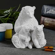 Статуэтка  под раскраску "Мама медведица" 1058