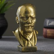 Бюст В.И. Ленин, цвет латунь 9167