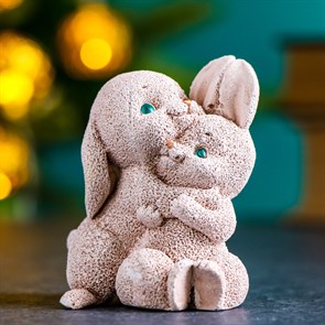 Фигура "Семейка зайчиков" бежевые 92 427