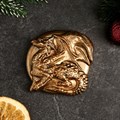 Фигура с подвесом "Дракон Виверн" бронза 94 068 - фото 95361