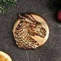 Фигура с подвесом "Дракон Харт" бронза 94 066 - фото 95365